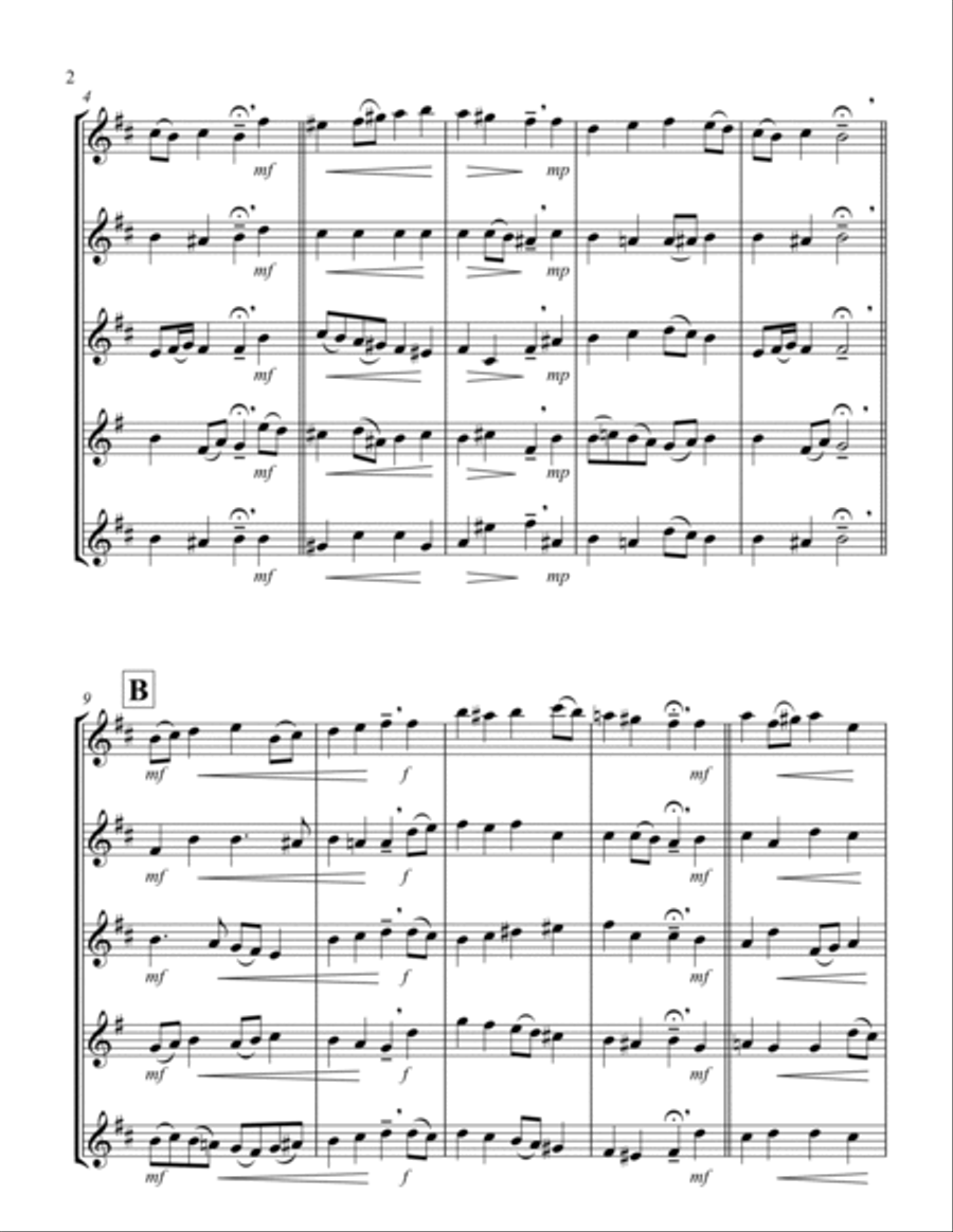 Three selections based on "Christ lag in Todesbanden" (Saxophone Quintet - 3 Alto, 1 Tenor, 1 Bari)