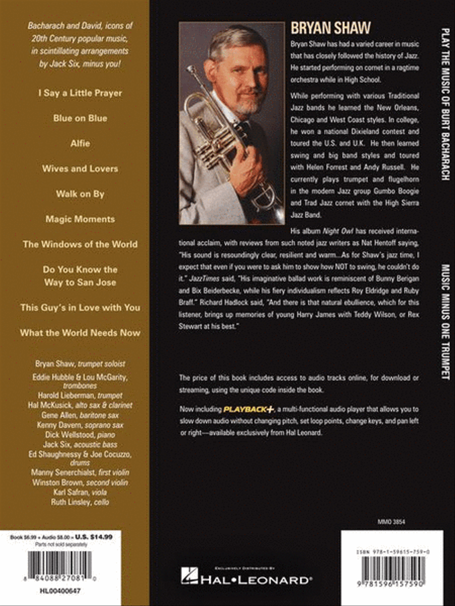 Play the Music of Burt Bacharach