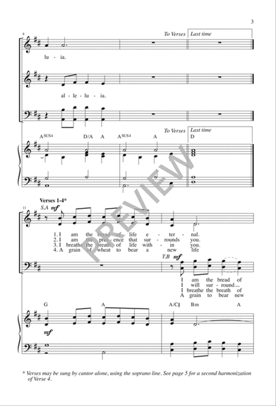 See, I Make All Things New 4-Part scores gallery preview page 3
