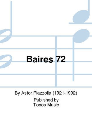 Book cover for Baires 72