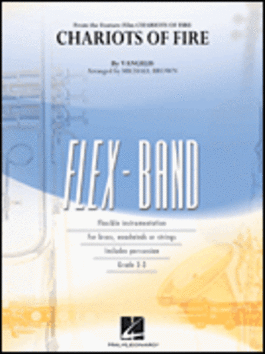 Chariots of Fire Concert Band scores gallery preview page 1