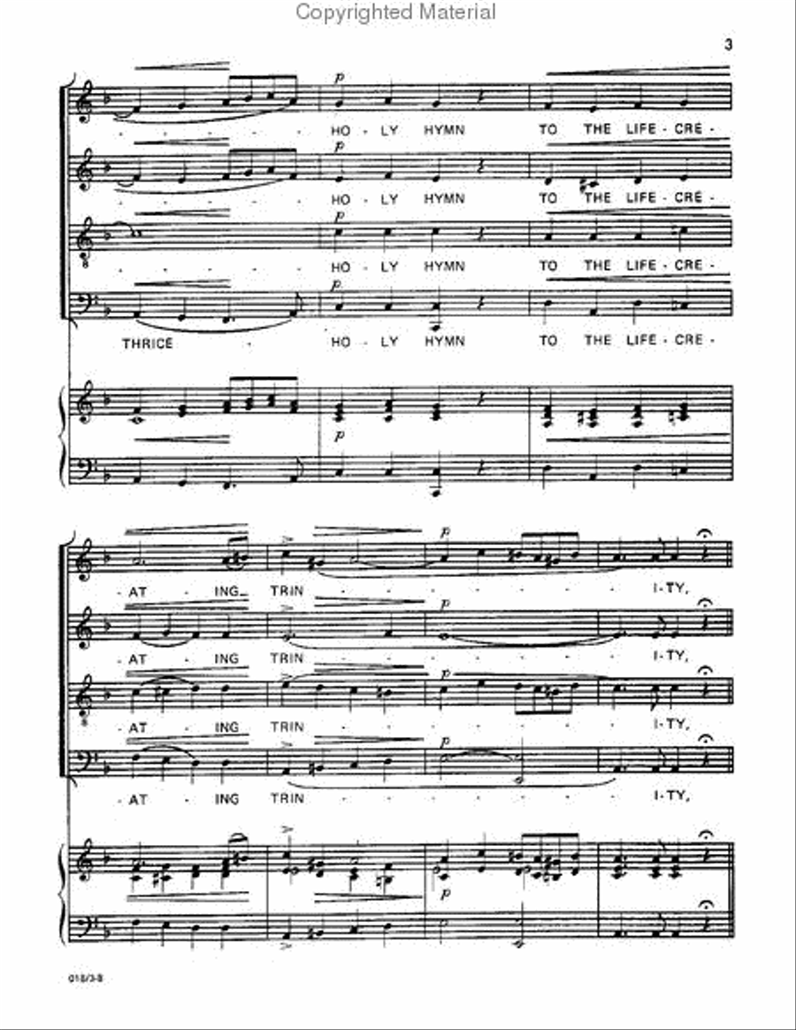 Cherubic Hymn No. 6 4-Part scores gallery preview page 4