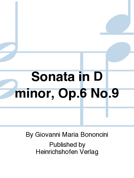 Sonata in D minor, Op. 6 No. 9