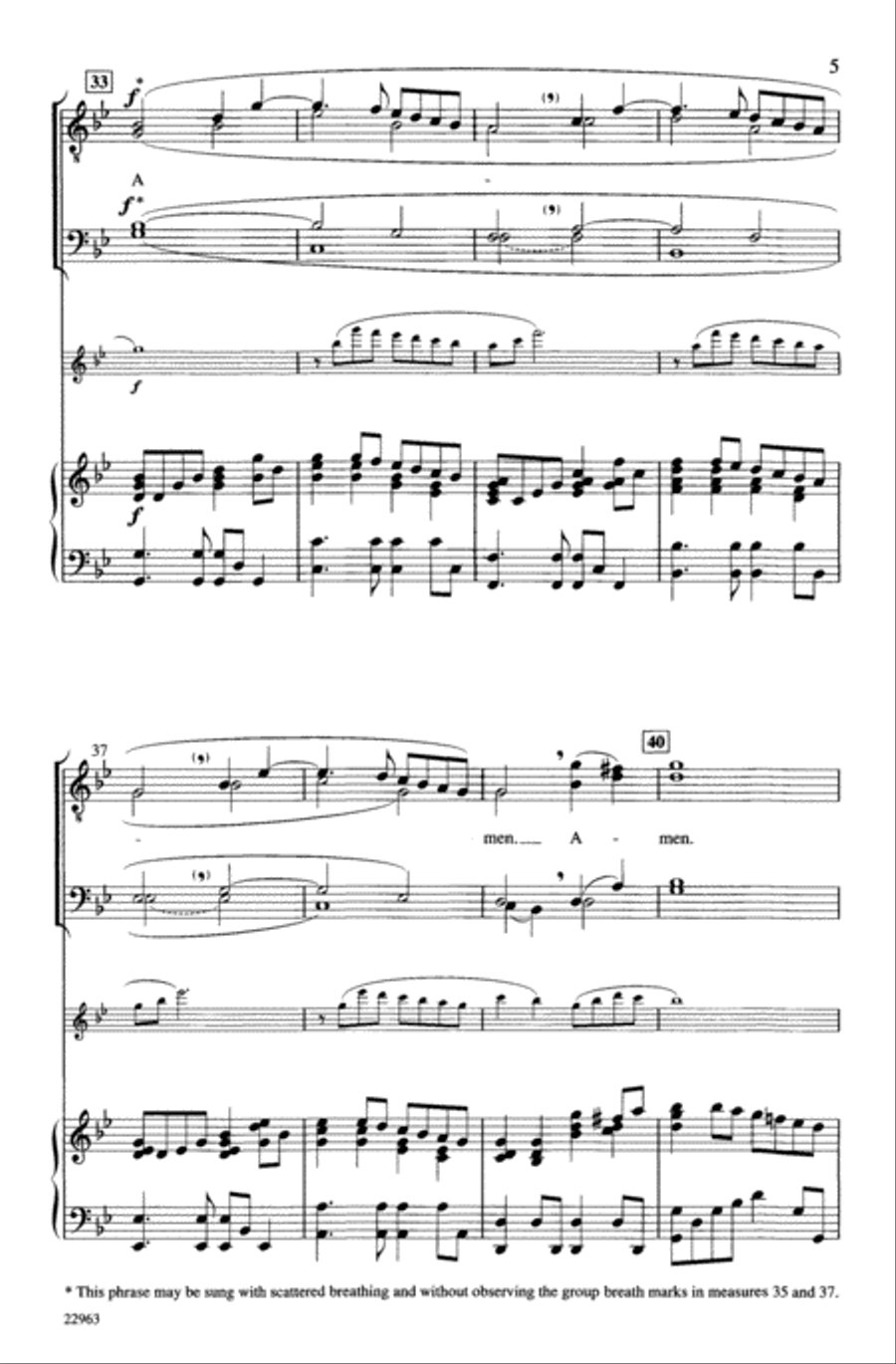 Ave Maria Choir scores gallery preview page 4