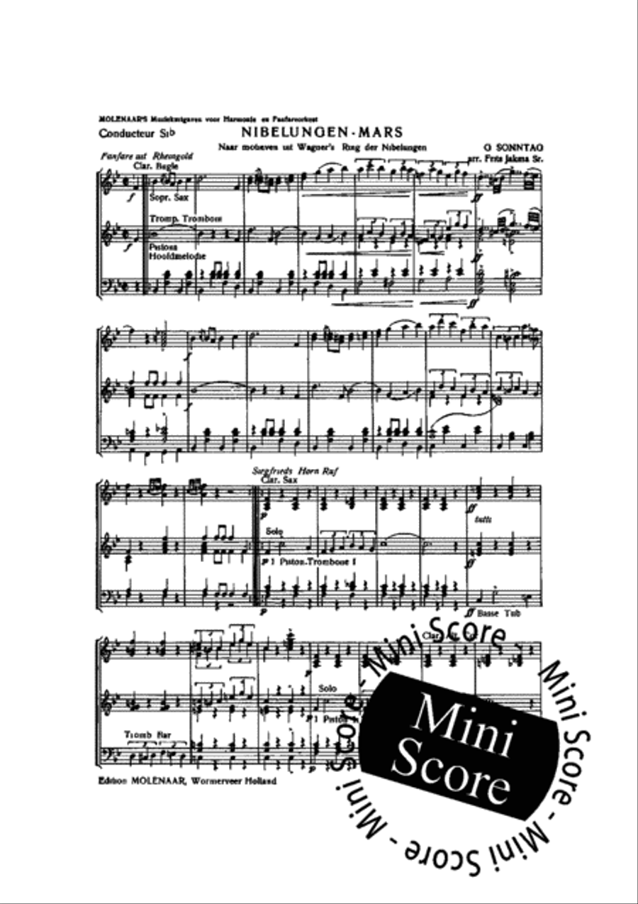 Nibelungen Concert Band scores gallery preview page 4