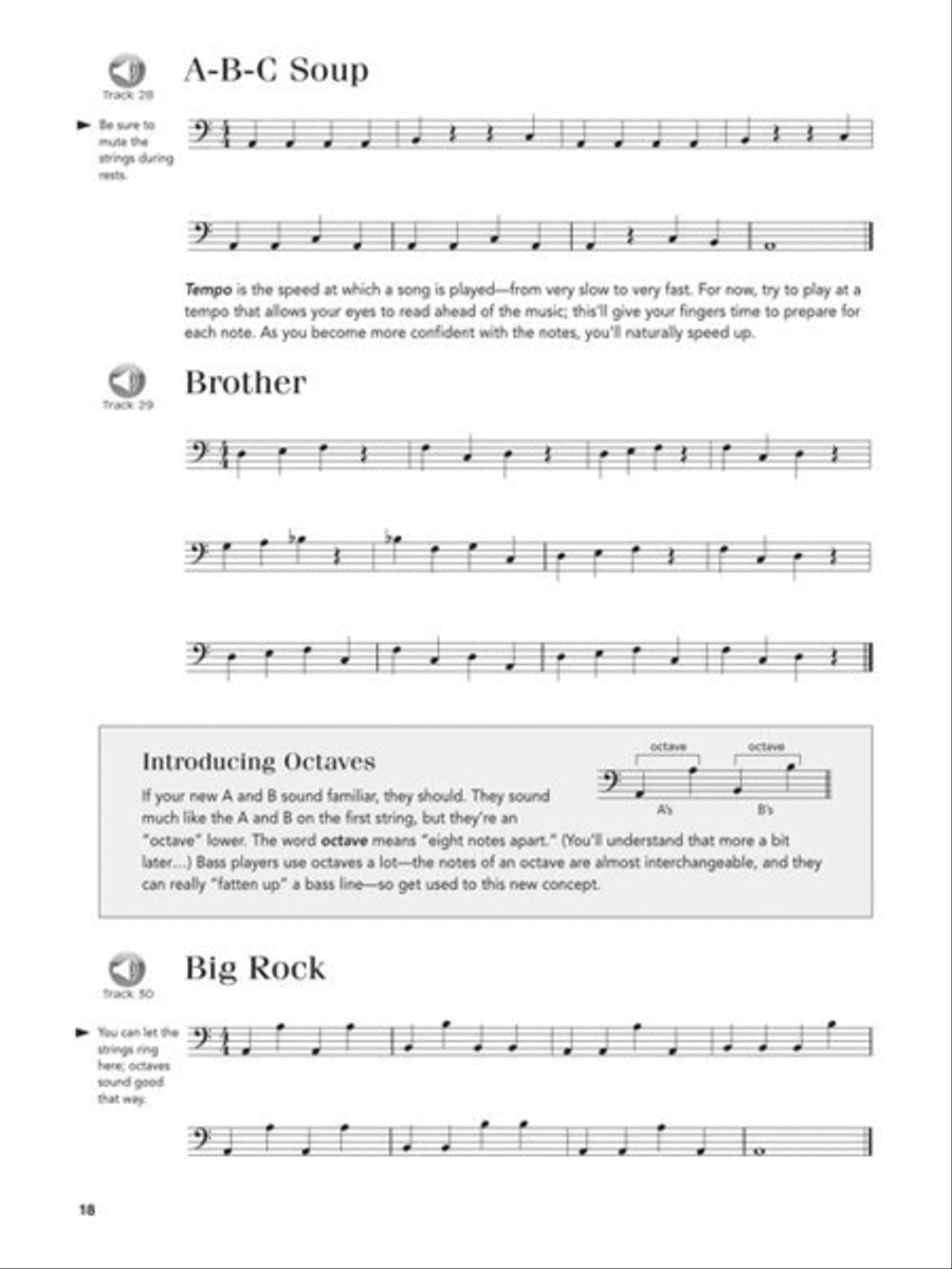 Play Bass Today! All-in-One Beginner's Pack Bass Guitar scores gallery preview page 5