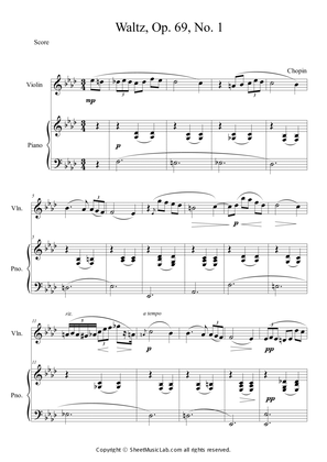 Waltz op.69, no.1