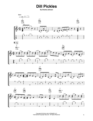Dill Pickles (arr. Fred Sokolow)
