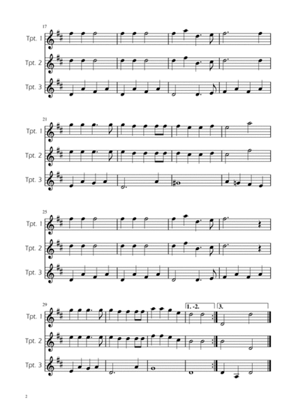 Jingle Bells - Trumpet Trio image number null