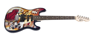 Miami Heat Northender Guitar