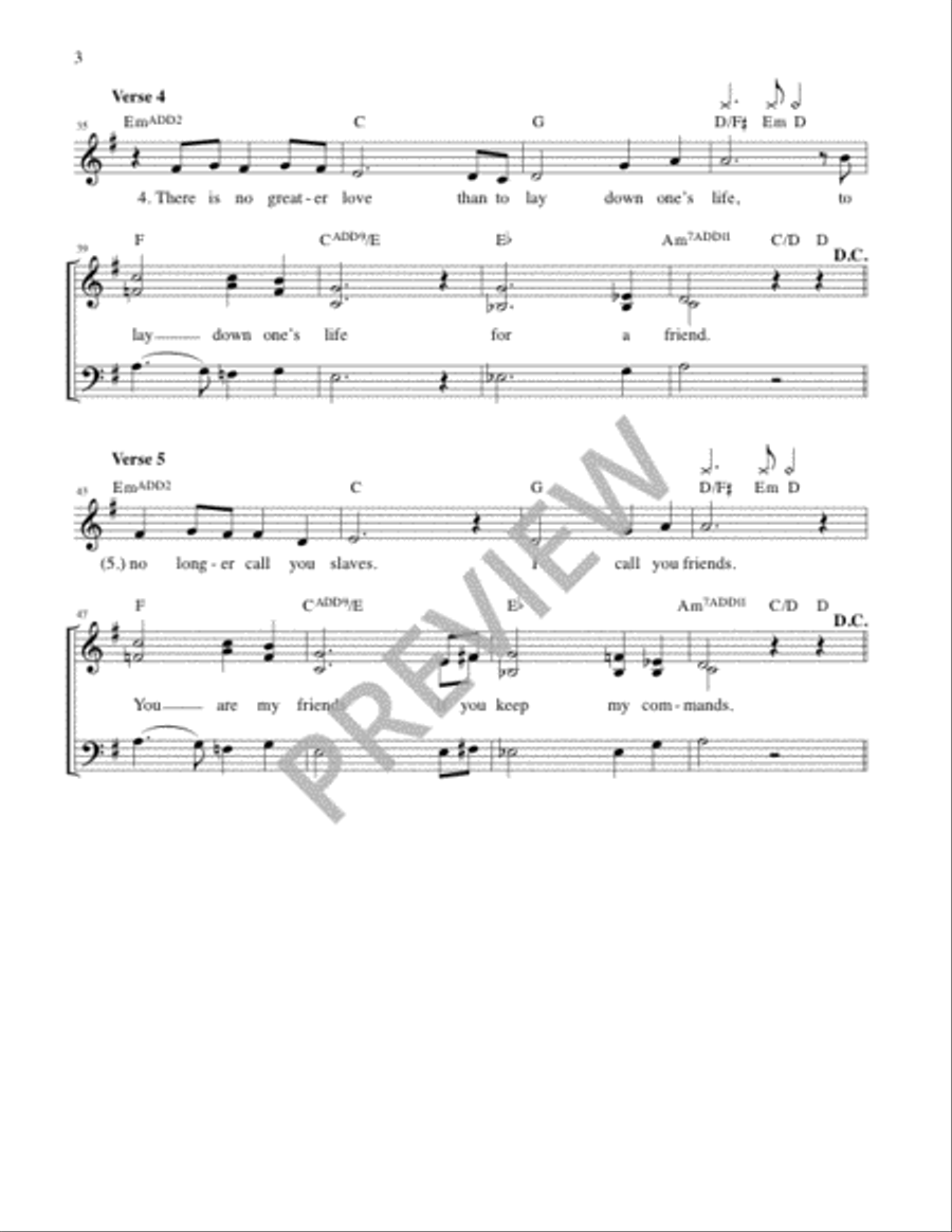 Love One Another - Guitar edition Guitar scores gallery preview page 4
