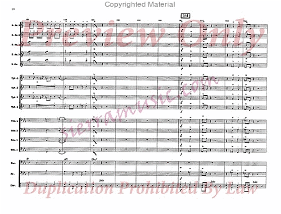 Ol' Man River Big Band scores gallery preview page 19