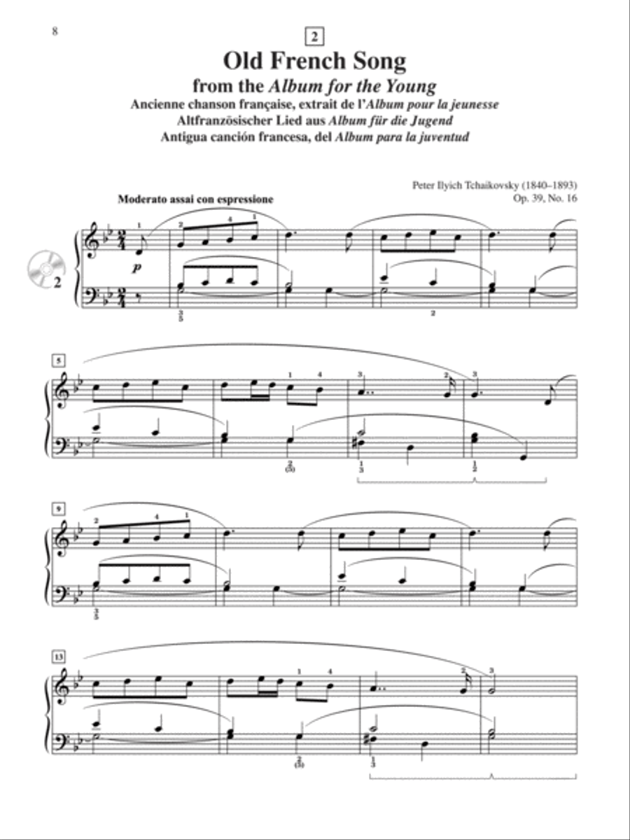 Suzuki Piano School, Volume 5 Piano Method scores gallery preview page 2