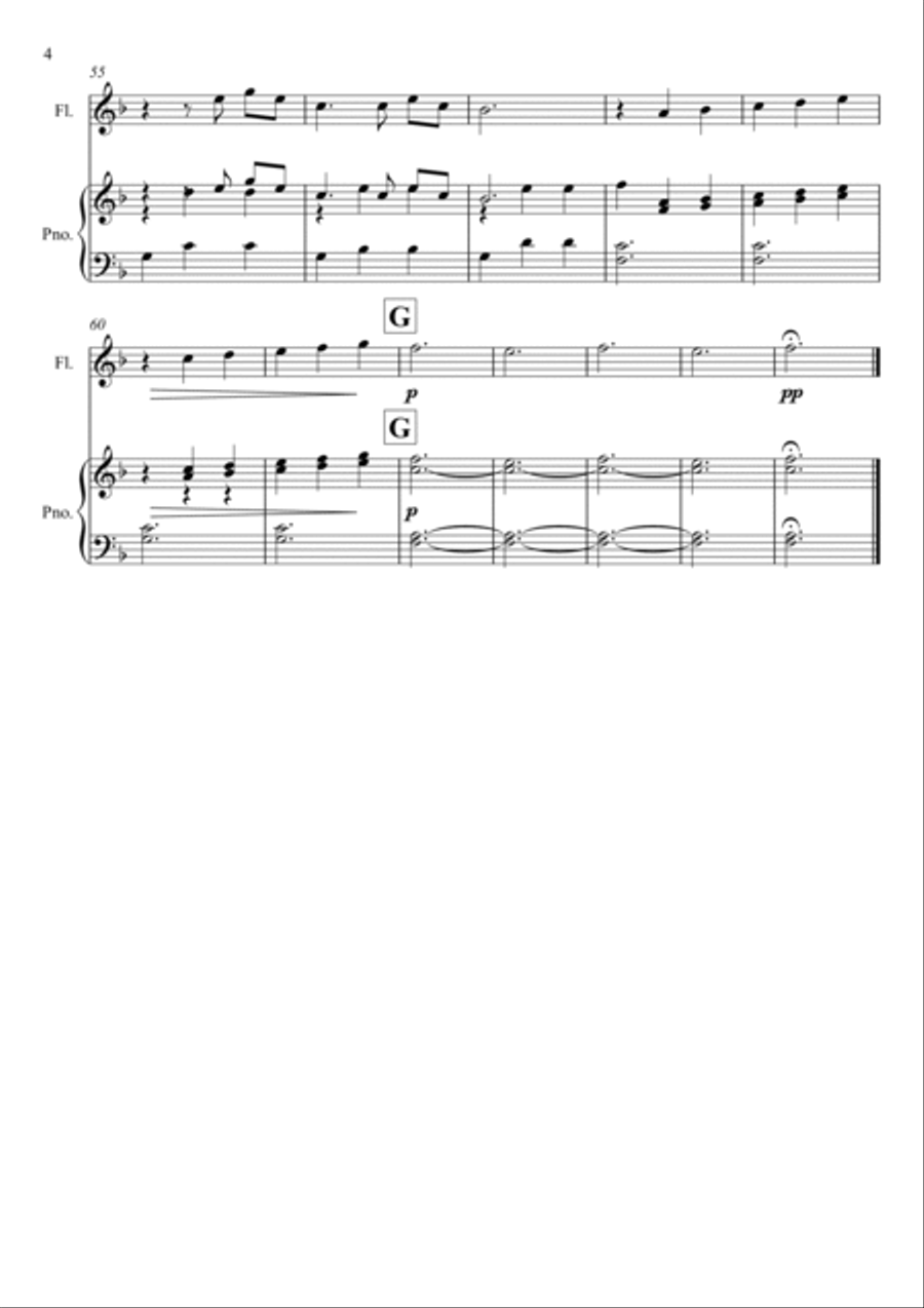 Married Life Flute Solo scores gallery preview page 4