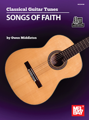 Book cover for Classical Guitar Tunes - Songs of Faith