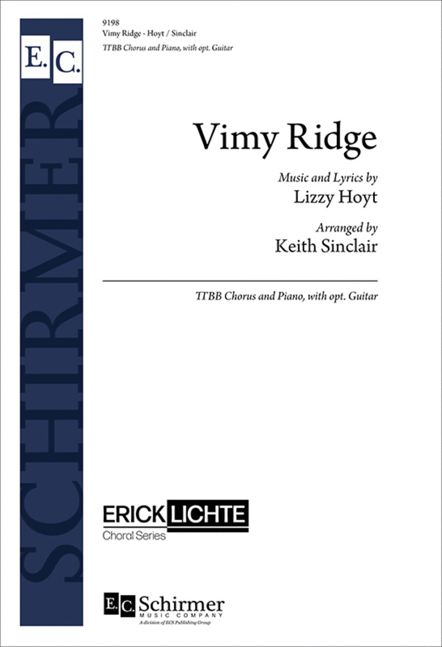 Vimy Ridge (Choral Score)