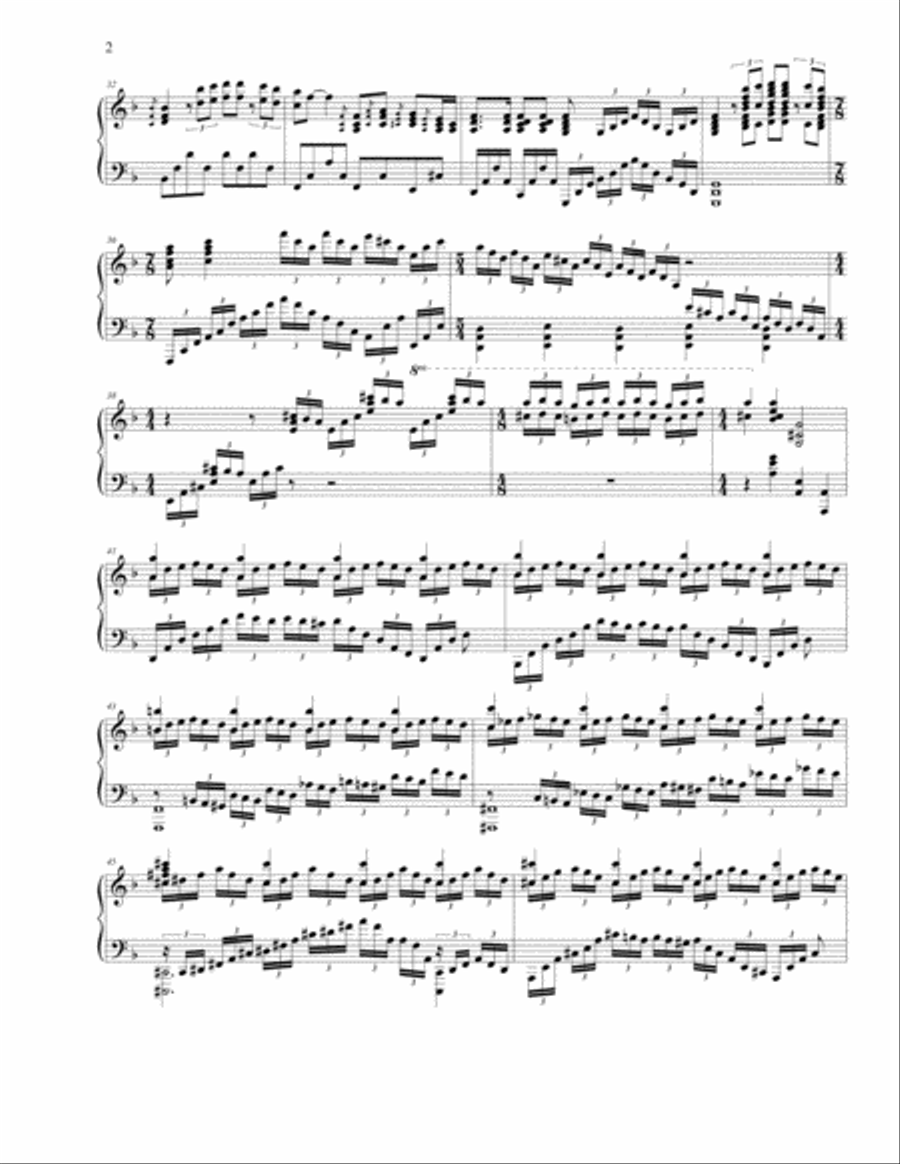 South-Northern Memories Piano Solo scores gallery preview page 2