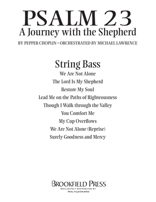 Psalm 23 - A Journey With The Shepherd - String Bass