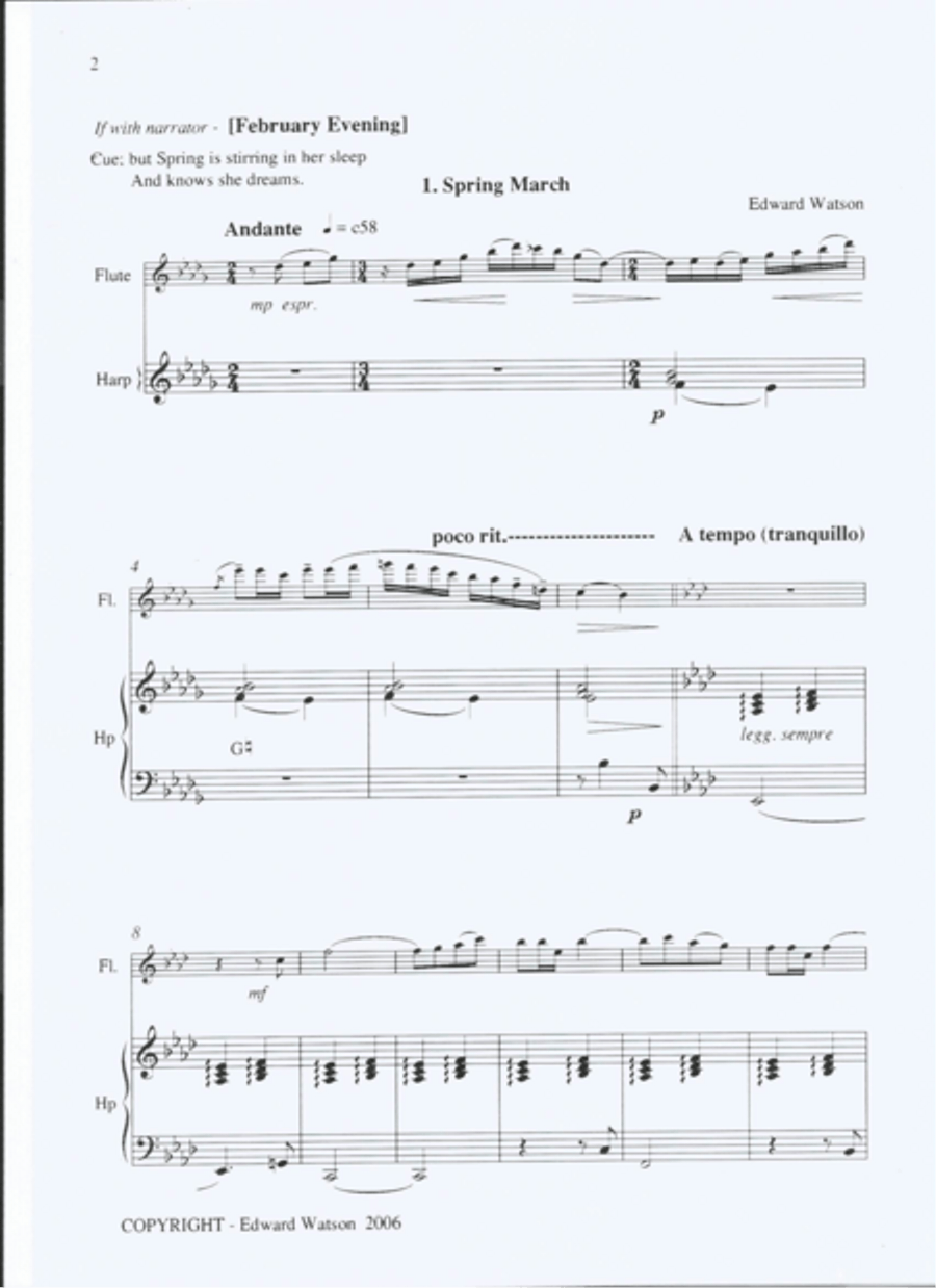 The Turning Seasons Flute scores gallery preview page 3