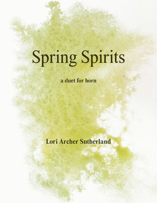 Book cover for Spring Spirits
