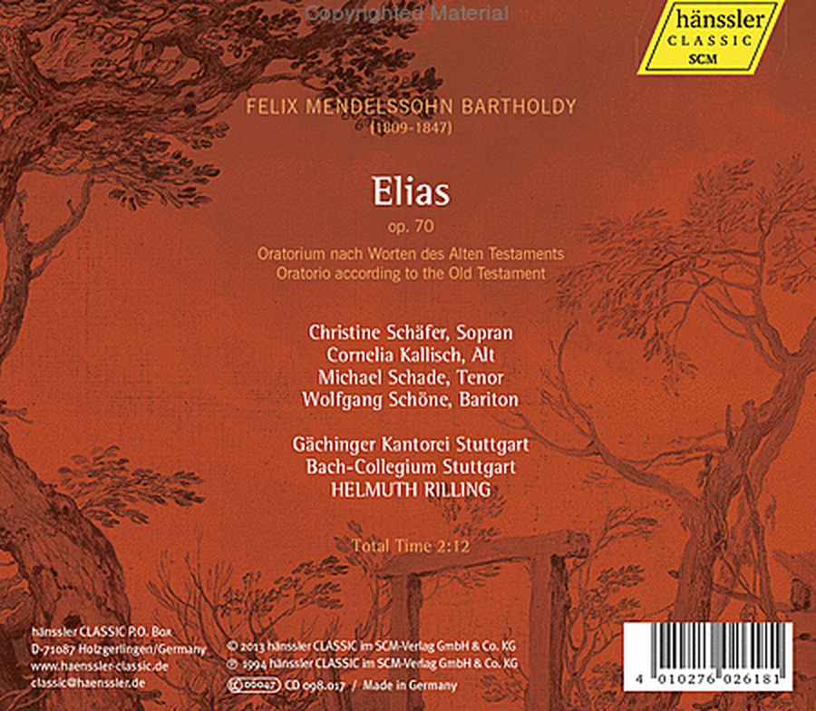 Elias Op. 70