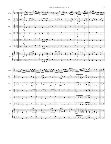 Sonata No. 2 in E Minor, Op. 2, No. 2
