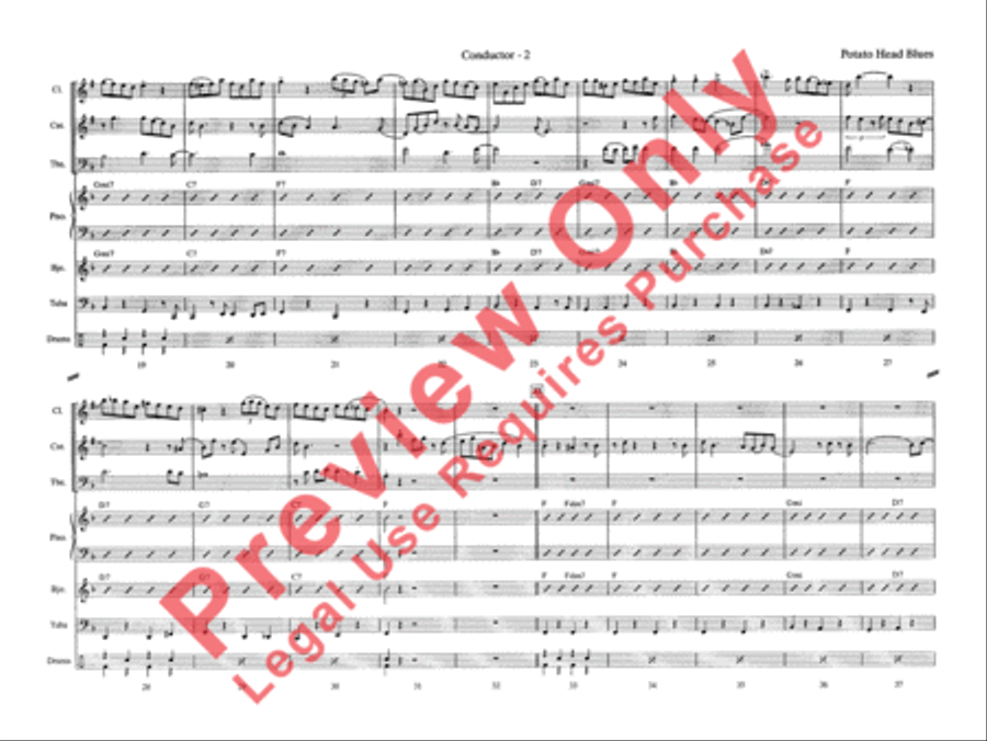 Potato Head Blues Jazz Ensemble scores gallery preview page 8