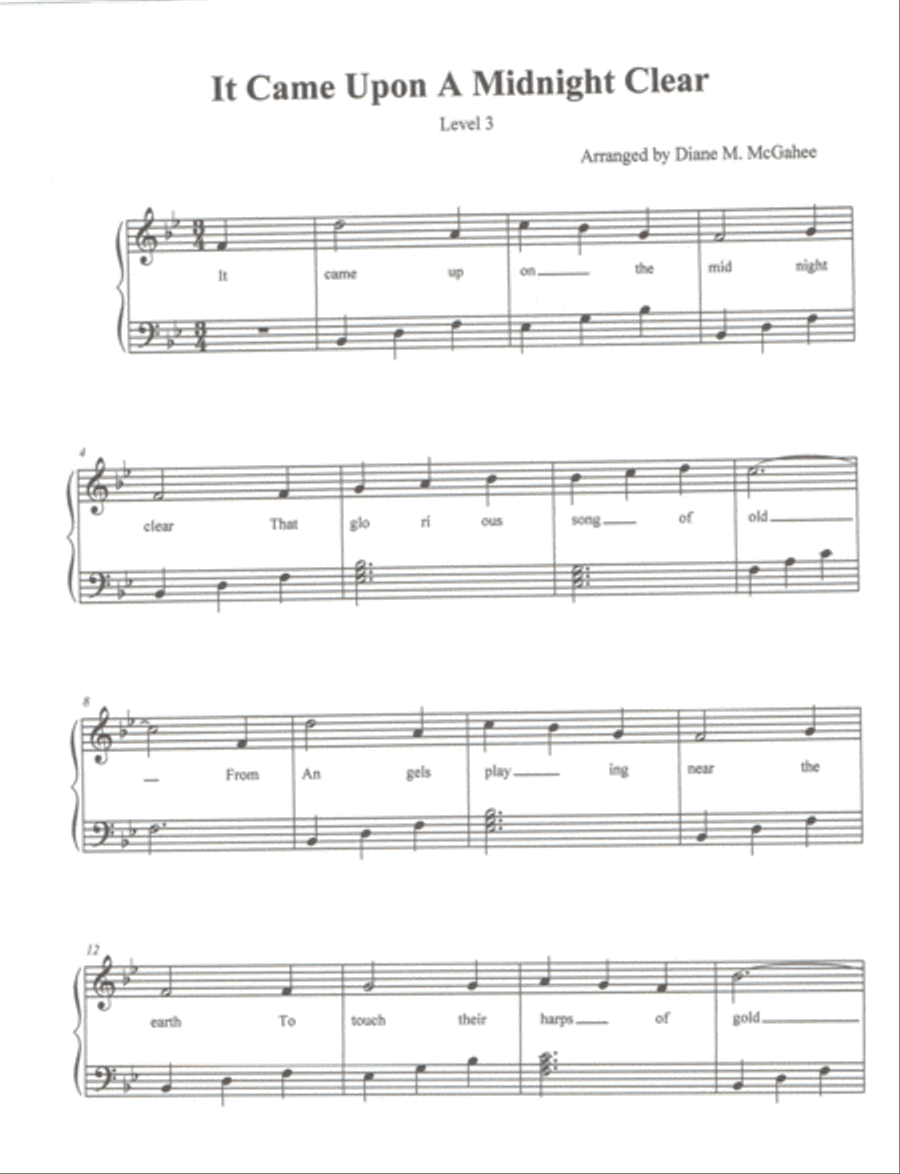 It Came Upon A Midnight Clear Small Ensemble scores gallery preview page 1