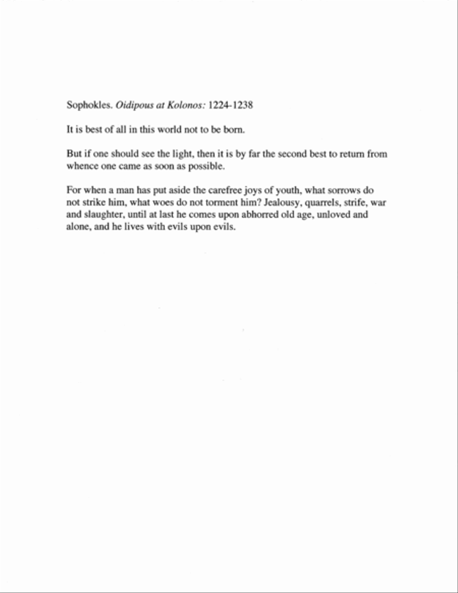 [Vogel] It Is Best Not To Be Born Voice Solo scores gallery preview page 4