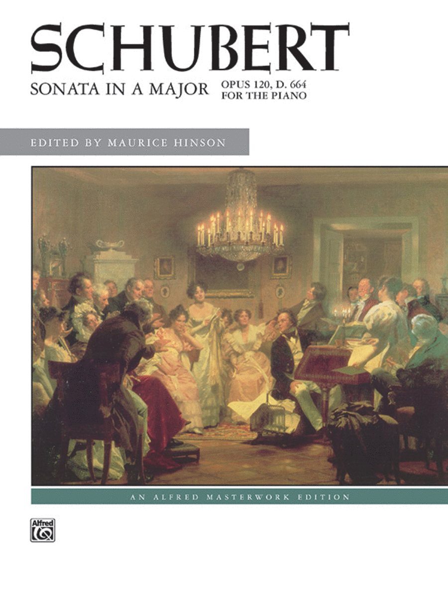 Sonata in A Major, Op. 120, D. 664 Small Ensemble scores gallery preview page 1