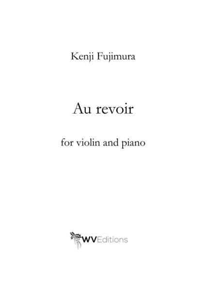 Au Revoir for violin and piano