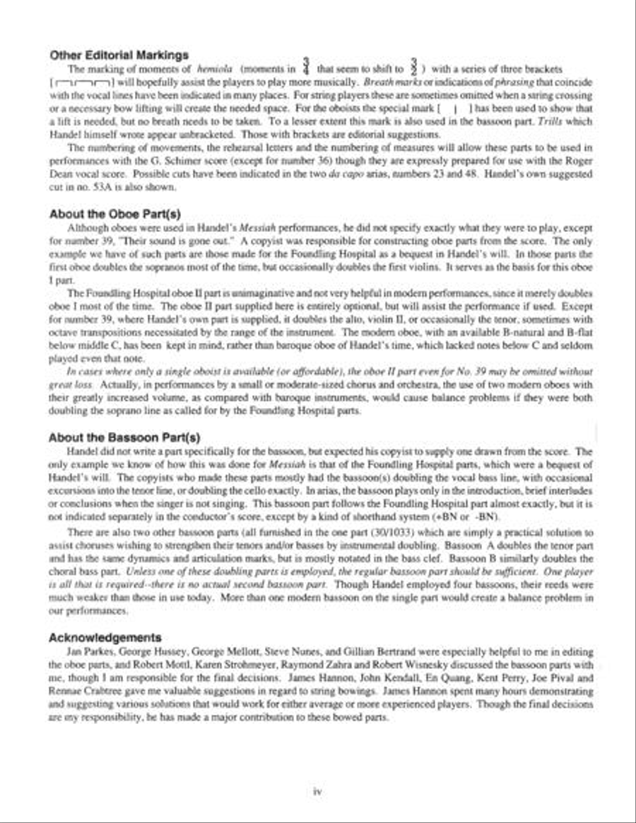 Messiah - Oboe I Messiah - Oboe I Oboe Solo scores gallery preview page 5
