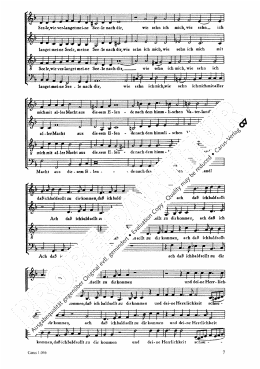 O susser, o freundlicher 4-Part scores gallery preview page 7