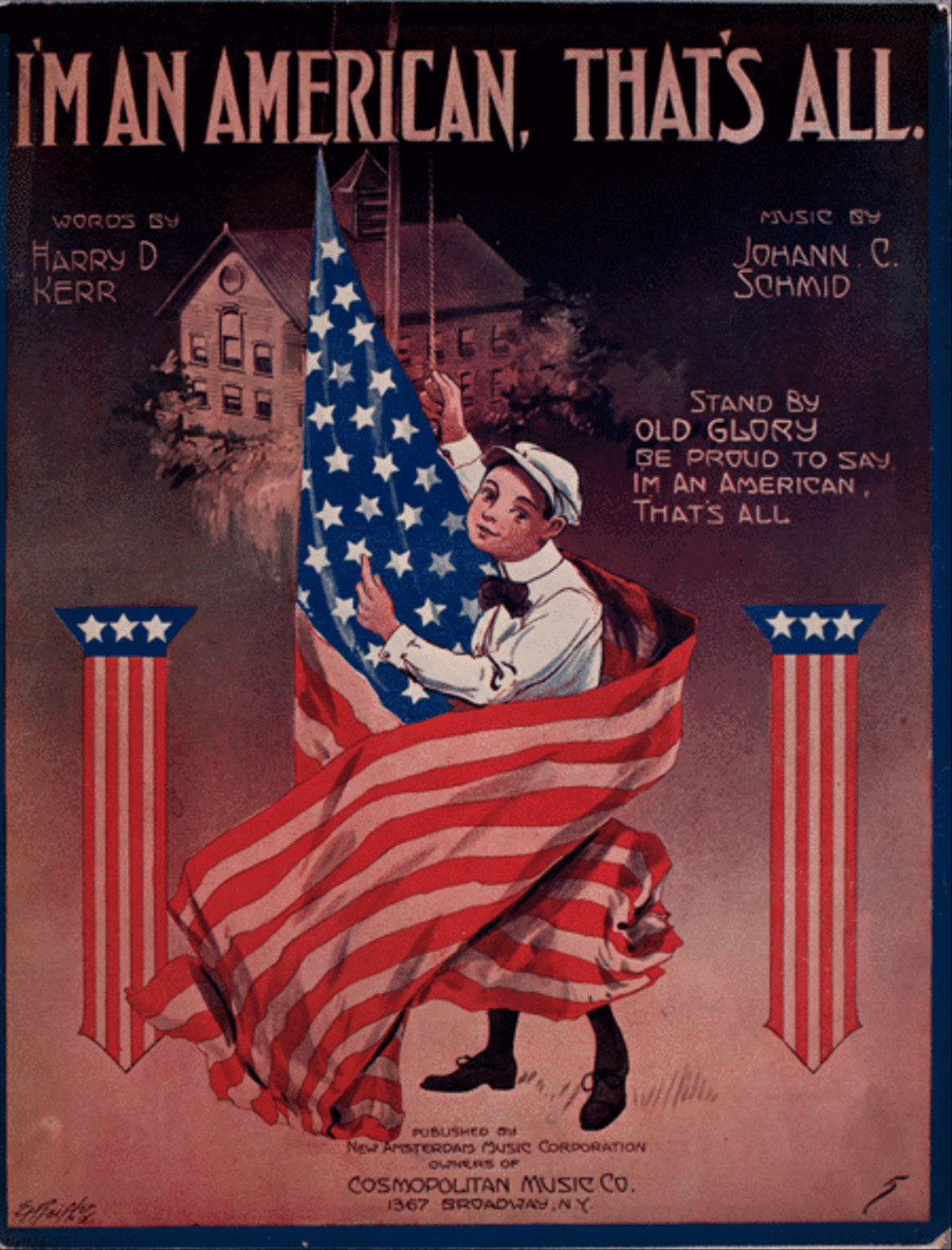 I'm an American, That's All Voice scores gallery preview page 1