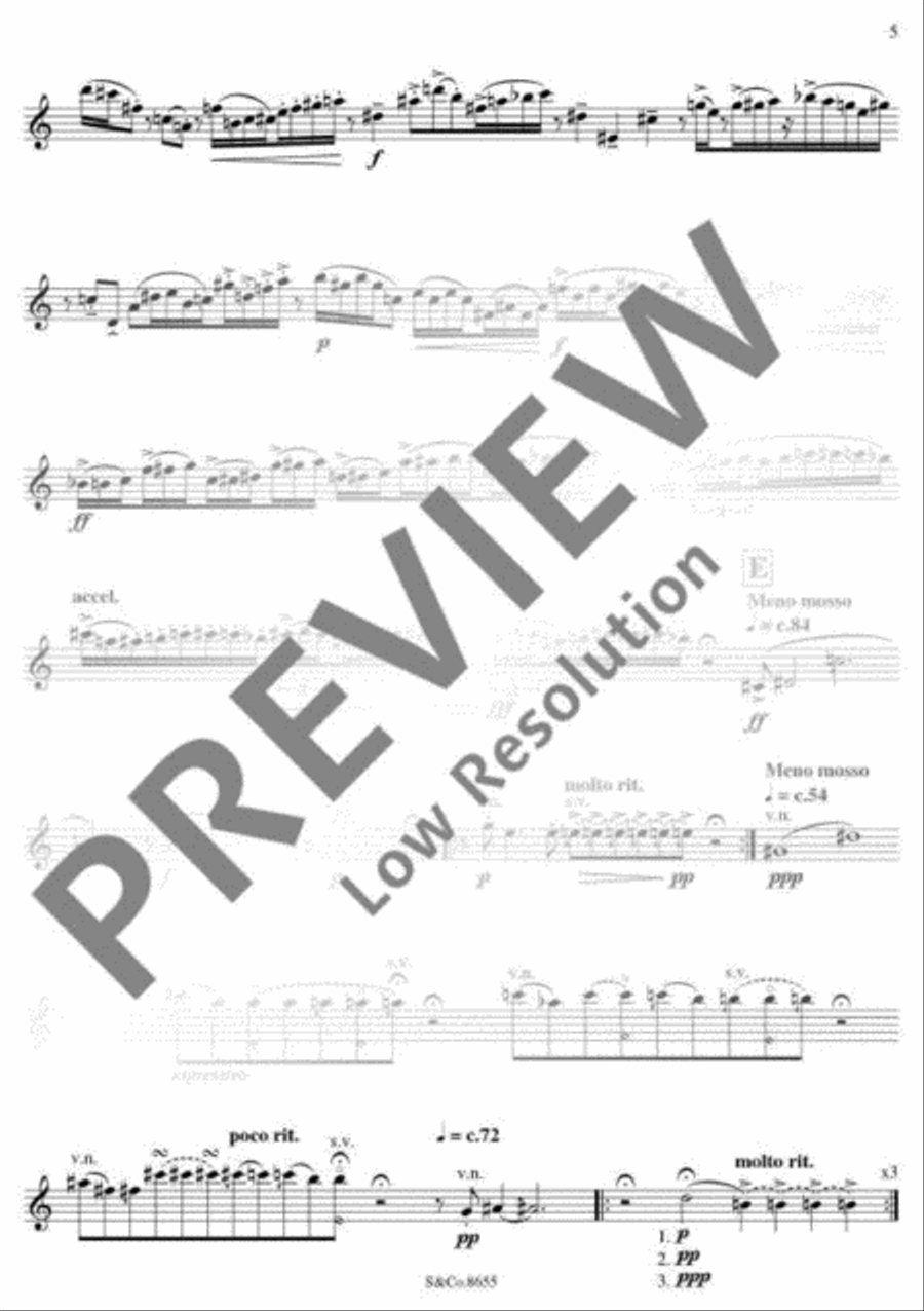 Amethyst Deceiver Amethyst Deceiver Oboe Solo scores gallery preview page 8