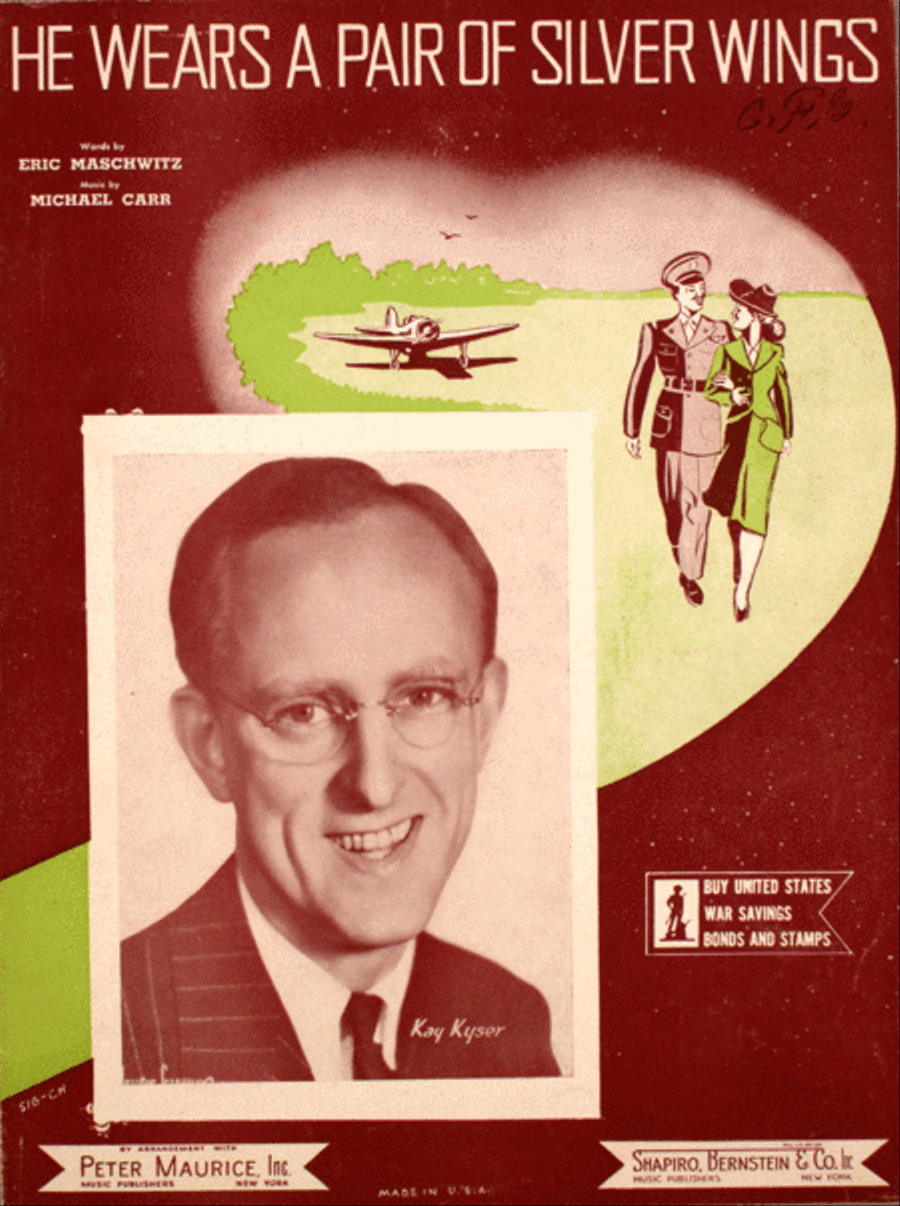He Wears a Pair of Silver Wings Voice scores gallery preview page 1