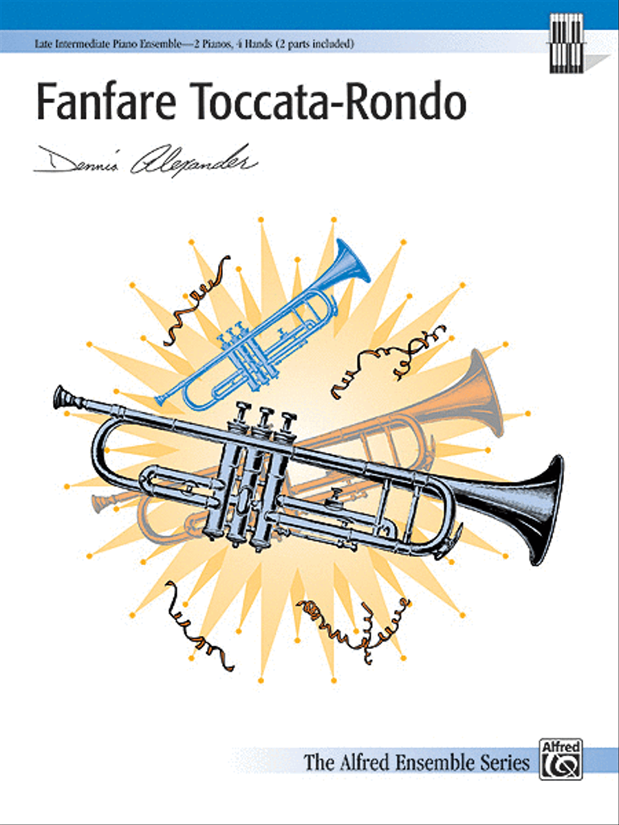 Fanfare Toccata-Rondo Small Ensemble scores gallery preview page 1