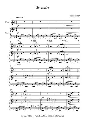 Serenade - Franz Schubert (Flute + Piano)