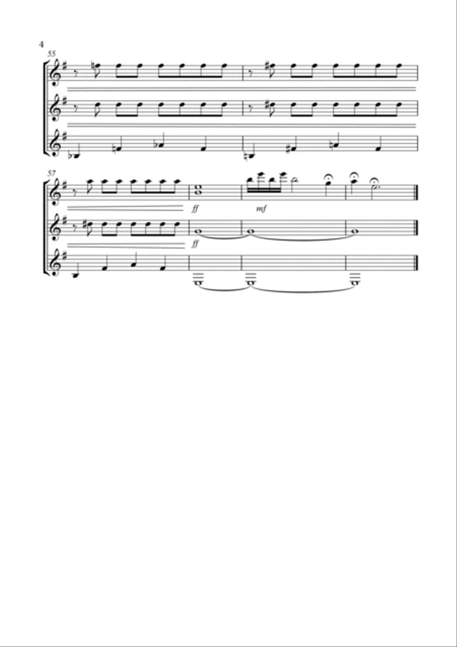 The Good, The Bad And The Ugly (Main Title) Classical Guitar scores gallery preview page 4