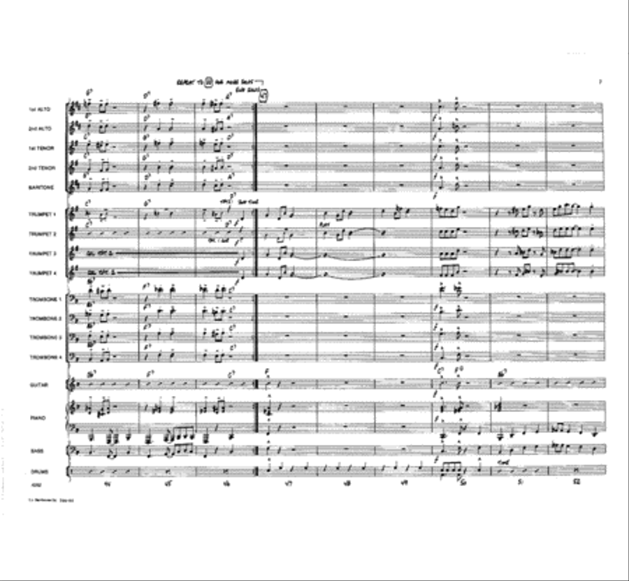 Bugle Boogie Blues Jazz Ensemble scores gallery preview page 7