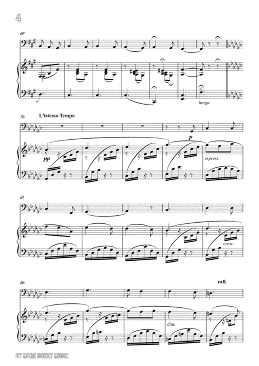 Delibes-Jours passés, for Cello and Piano image number null