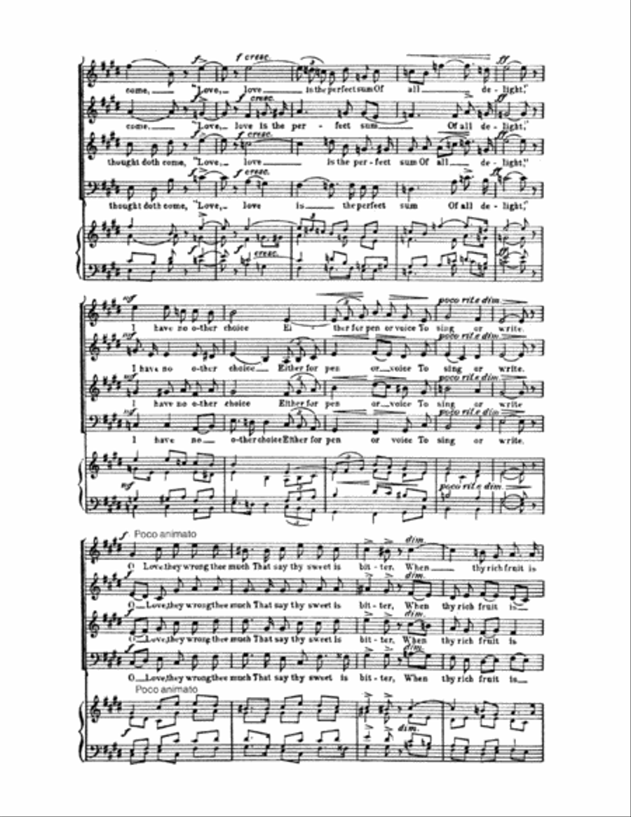 Fain Would I Change That Note 4-Part scores gallery preview page 4