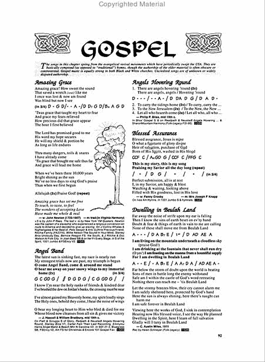 Rise Up Singing – The Group Singing Songbook Choir scores gallery preview page 6