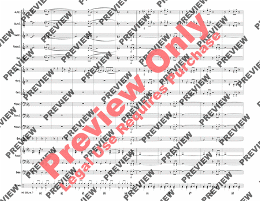 Mr. Cool Jazz Ensemble scores gallery preview page 12