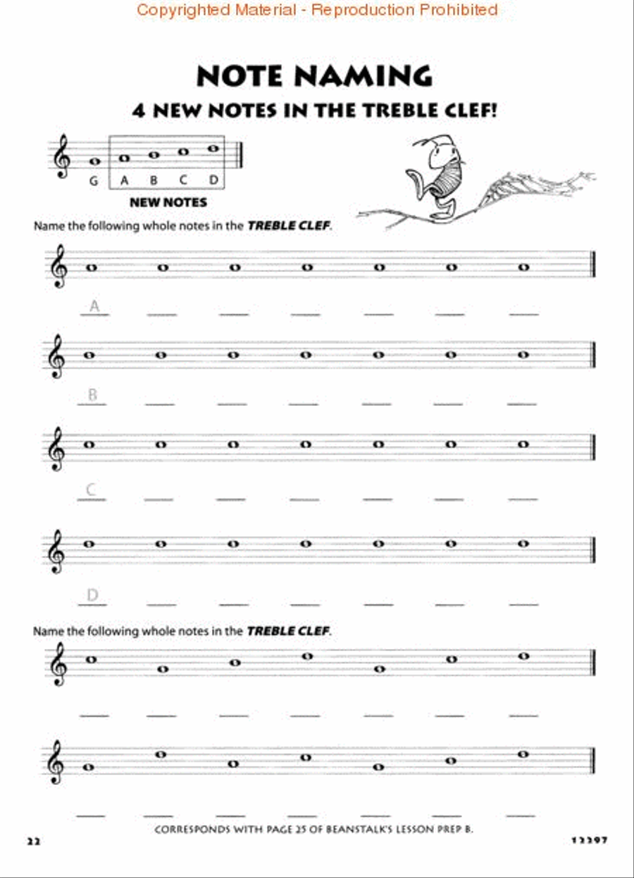 Beanstalk's Basics for Piano Piano Method scores gallery preview page 4