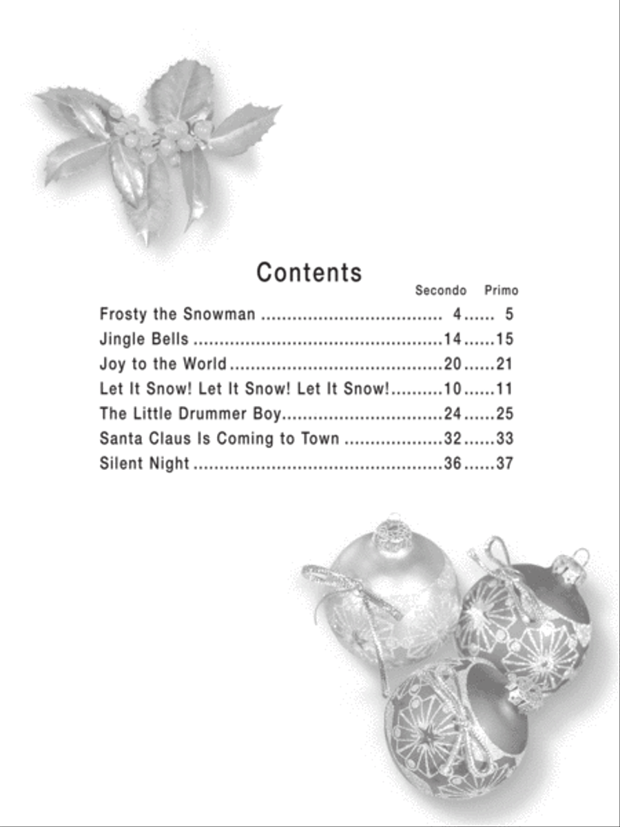 Easy Christmas Duets Small Ensemble scores gallery preview page 7