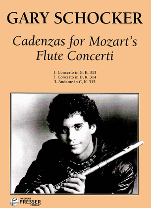 Book cover for Cadenzas For Mozart's Flute Concerti