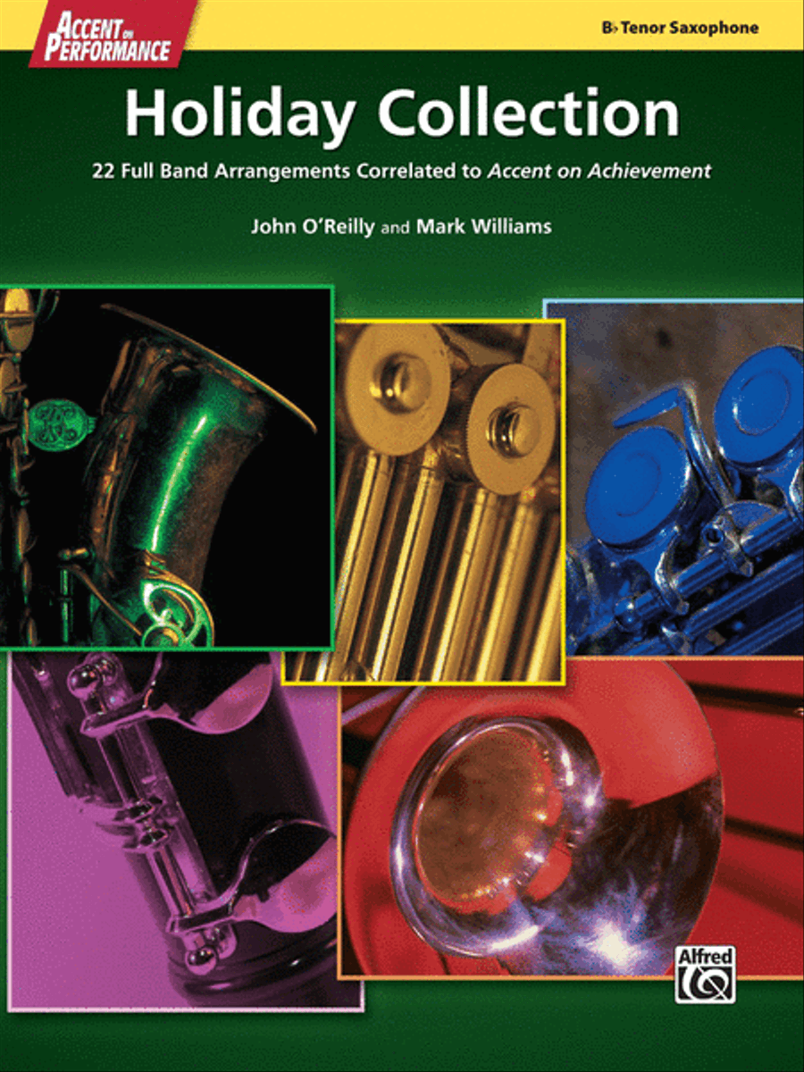 Accent on Performance Holiday Collection Concert Band scores gallery preview page 1