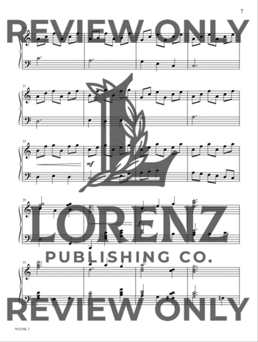 Songs of Prayer and Hopefulness Piano Solo scores gallery preview page 6