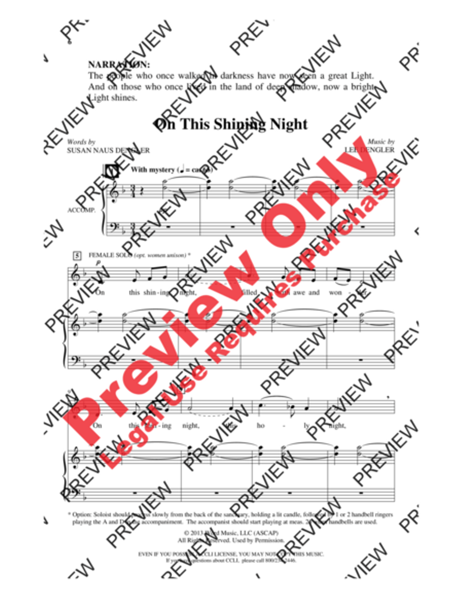 On This Shining Night On This Shining Night 4-Part scores gallery preview page 14